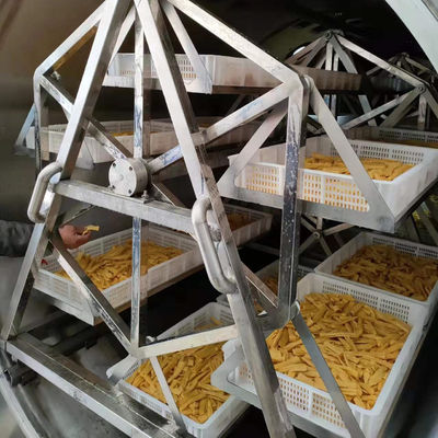 Forno de secagem da micro-ondas do vácuo do secador das frutas e legumes refrigerar de ar 9KW
