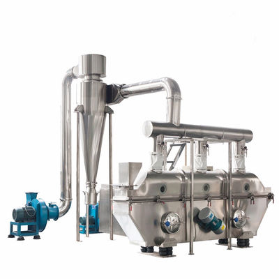 granulador Dihydro de vibração da cama de líquido da amônia do secador de leito fluidizado 100-130kg/H