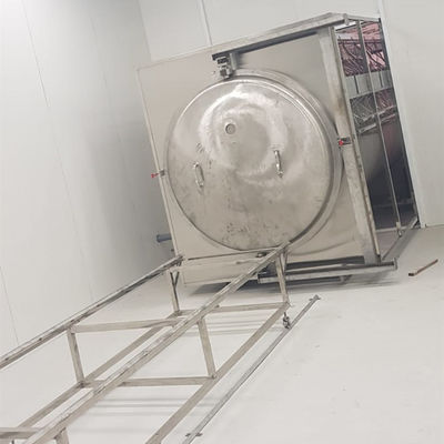 Secador 9.6kg/H do vácuo da micro-ondas de WKS ao desidratador da transformação de produtos alimentares 12kg/H