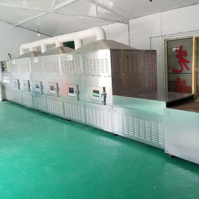 do esterilizador mais seco contínuo da micro-ondas do túnel da correia de 1000mm máquina de secagem industrial