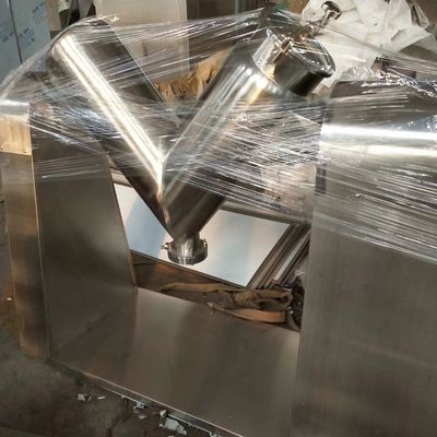 V o tipo alimento seco do misturador do misturador do pó tempera a máquina de mistura de Masala das partículas